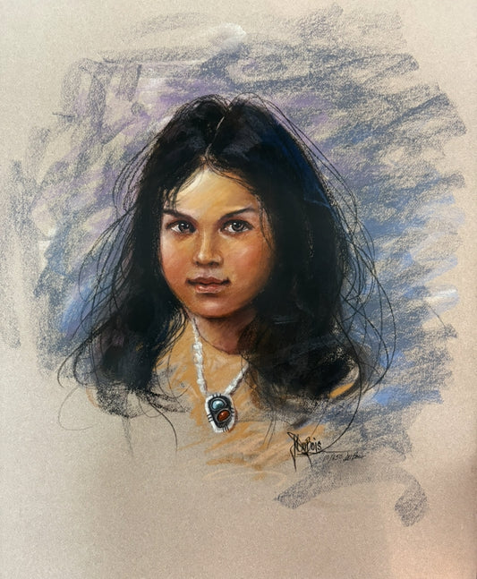 Angelic Eyes “ Native Child”