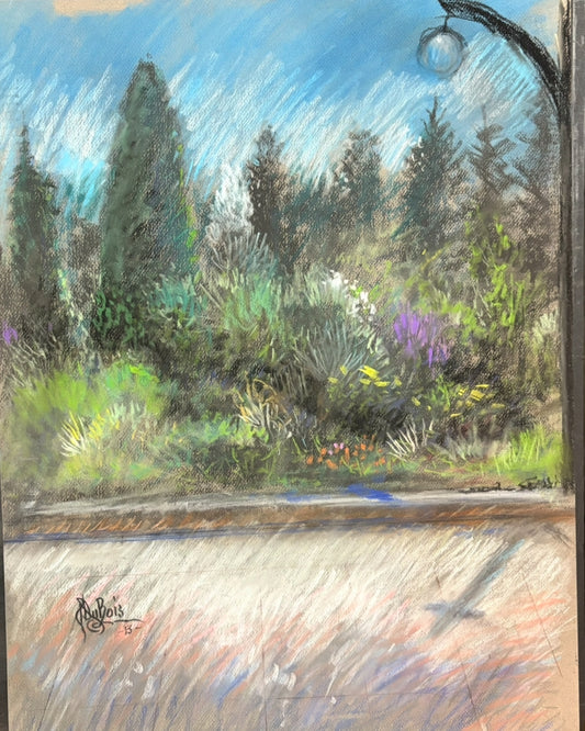 Botanic Gardens original pastel