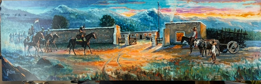 Buffalo soldier at the Fort #2