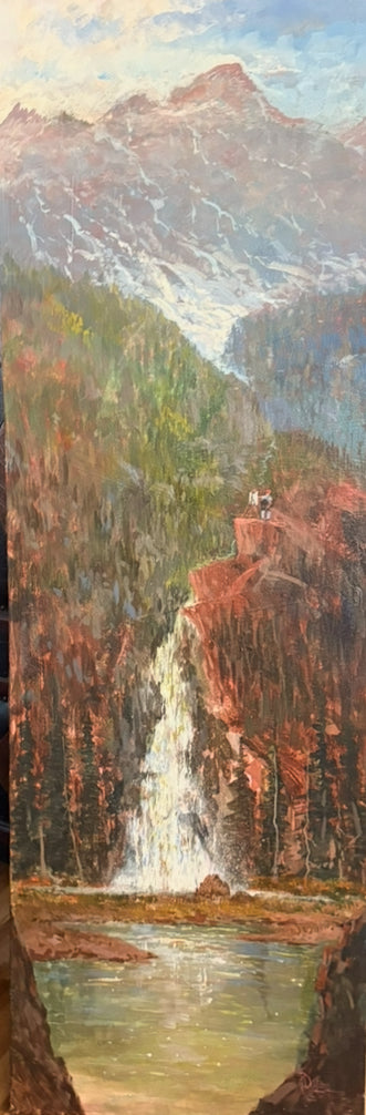 Jess DuBois on the Mountain top