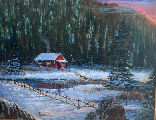 Little Red Cabin